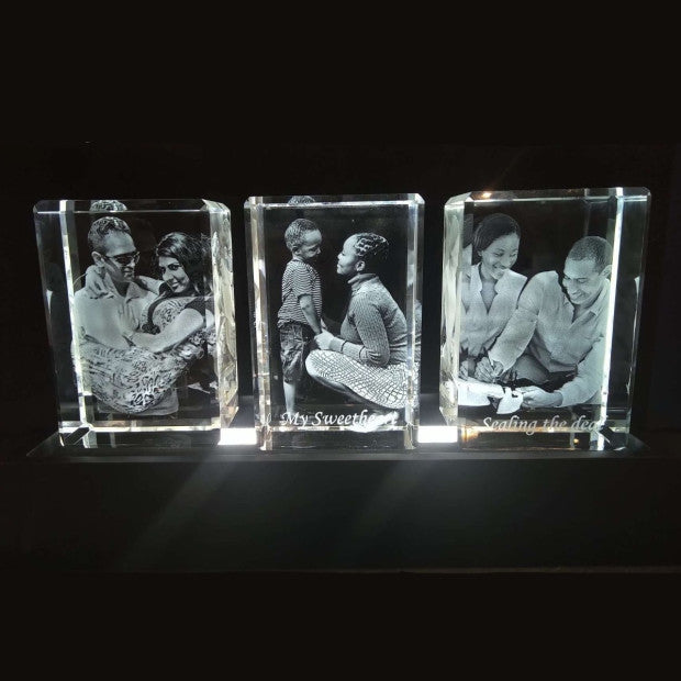 3D Crystal Timeline x3