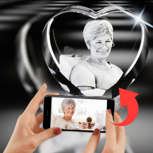 3D Crystal Heart