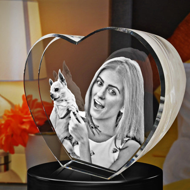 3D Crystal Heart