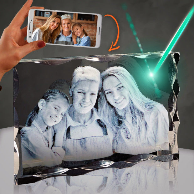 3D Notched Crystal Wide