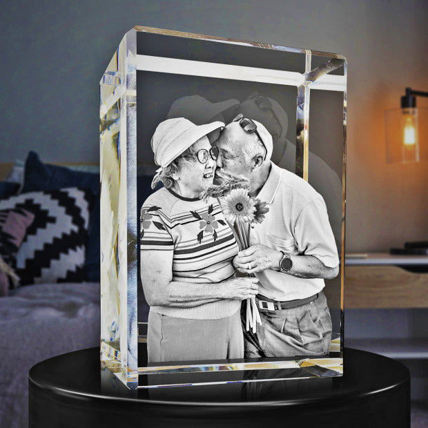 3D Crystal Rectangle Tall