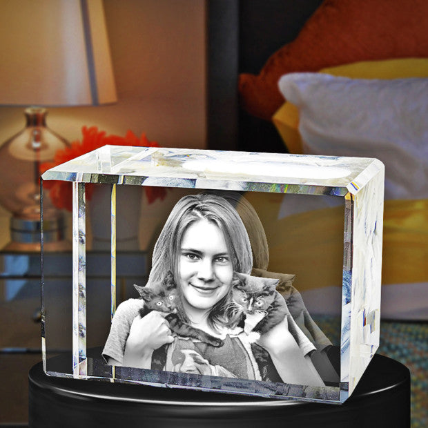3D Crystal Rectangle Wide