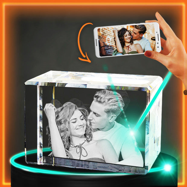 3D Crystal Rectangle Wide
