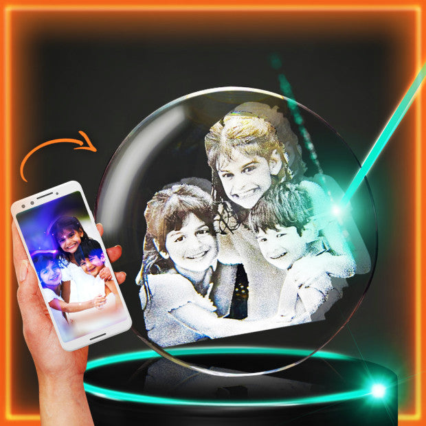 3D Crystal Balls