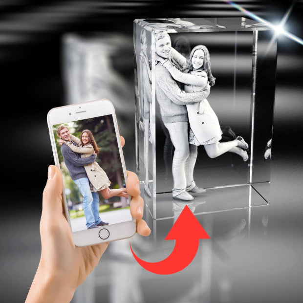 3D Crystal Rectangle Tall