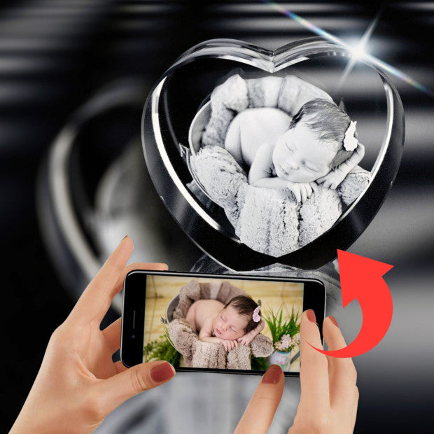 3D Crystal Heart
