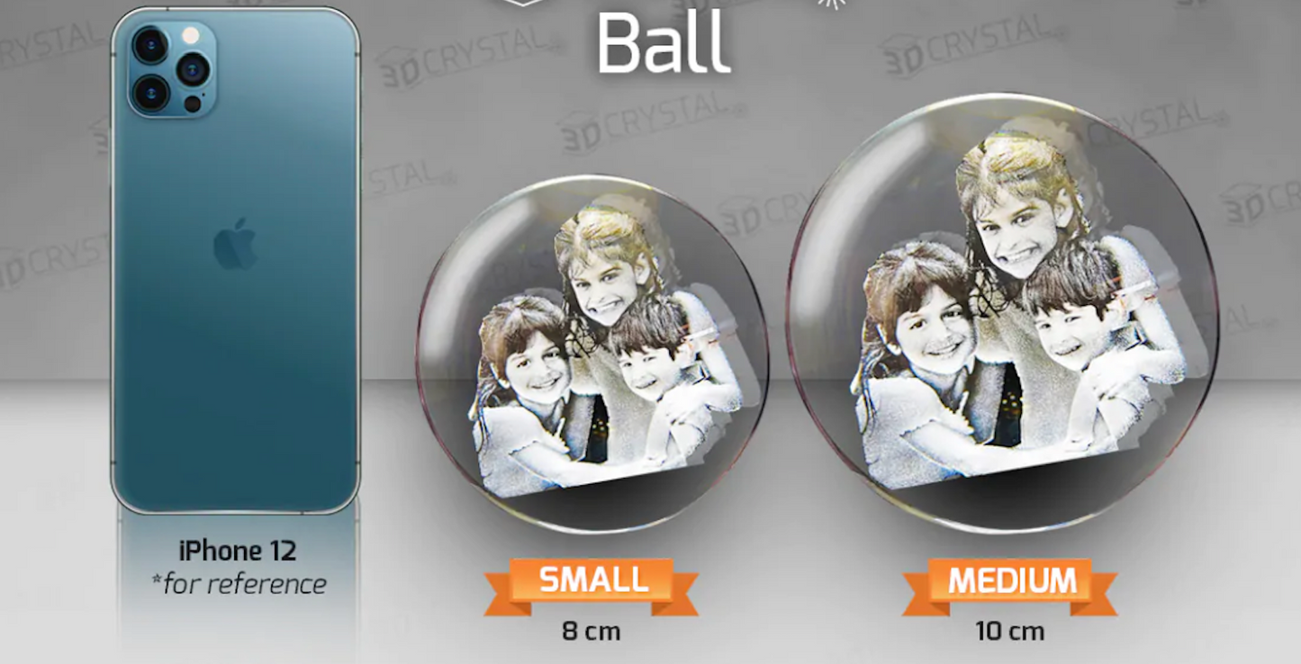 3D Crystal Balls