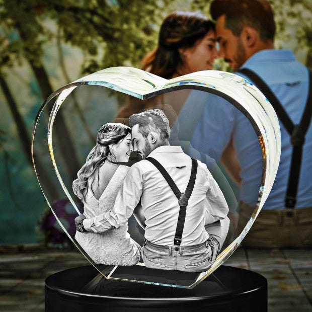 3D Crystal Heart