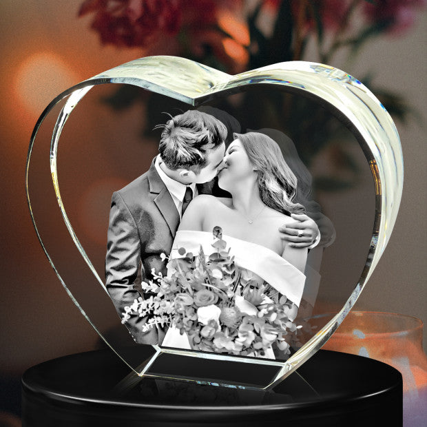 3D Crystal Heart