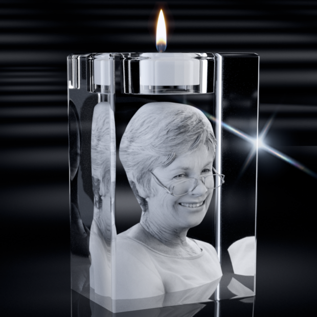 3D Crystal Candle